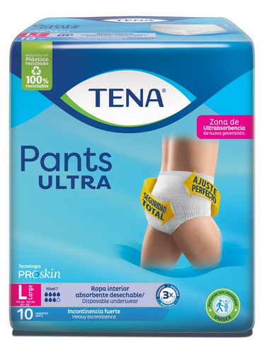 Pañal Tena Pants Ultra L Paquete X - Unidad a $5380