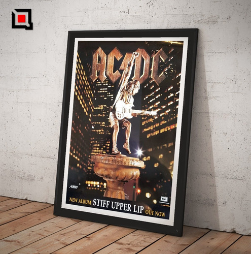 Cuadro Acdc 2002 Tour Lamina Cuadro Poster 60 X 40 Ac/dc