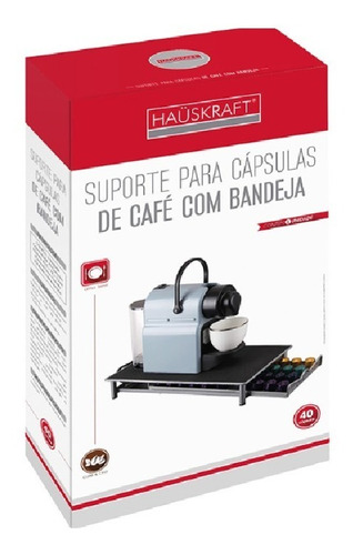 Suporte Bandeja + Porta 40 Capsulas Nespresso Café Gaveta