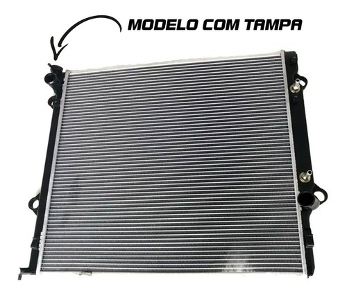 Radiador Toyota Prado Land Cruiser 3.0 C/ Bocal 2004 Á 2010