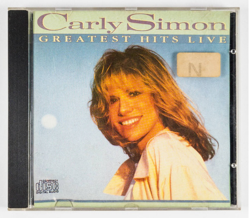 Cd Carly Simon Greatest Hits Live