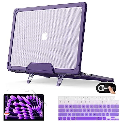 Mektron Heavy Duty Case For Macbook Air 15 Inch 2023 With M2