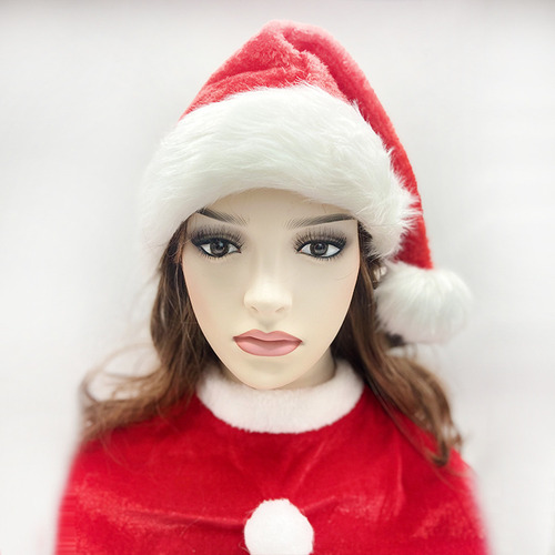 Set De Gorro, Máscara De Bigote Y Guantes De Navidad