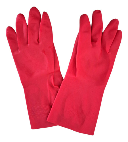 Guante Satinado Scotch-brite Rojo Mediano 7-7 1/2 C/24 Rojo