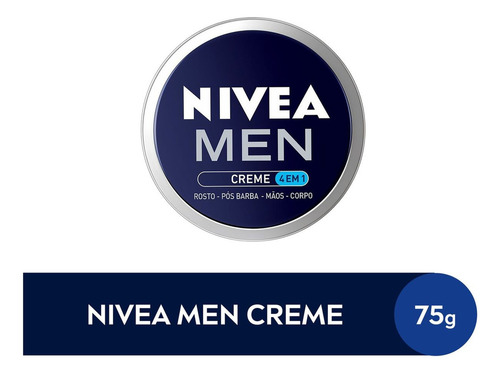 Creme Hidratante Nivea Men 4 Em 1 Lata 75g