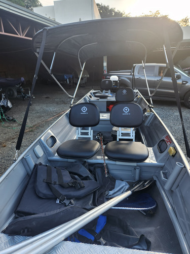 Barco Marreco E Motor Mercury 25hp 2012 Partida Manual