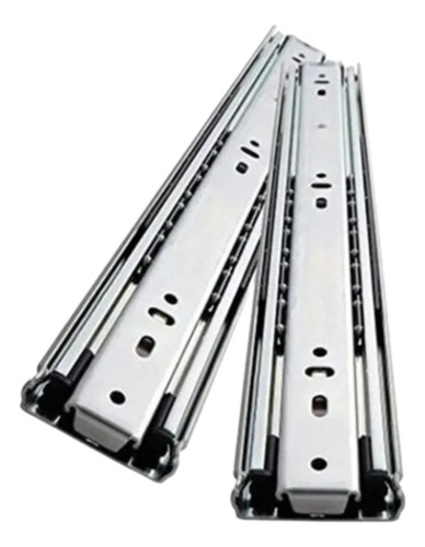 Corrediça Telescópica P/ Gaveta Reforçada 45cm 4 Pares 45 Kg