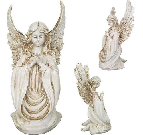 Estátua Anjo De Luz Rezando 28033