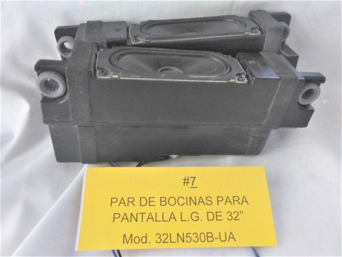 Bocinas Para Pantalla Tv. L.g. De 32 Modelo 32ln530b-ua (Usado)