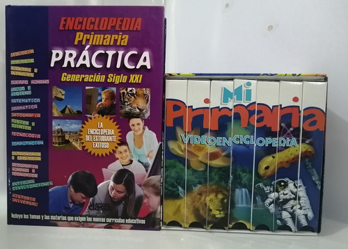 Enciclopedia Primaria Práctica Y Video Enciclopedia 7 Vhs 