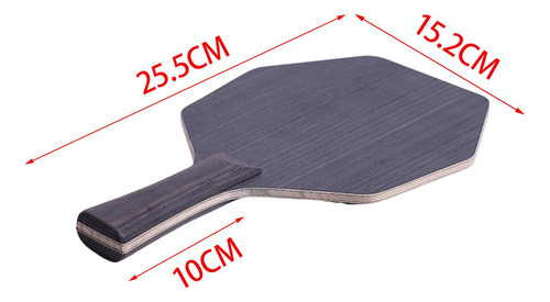Raqueta De Tenis De Mesa Multifunción De Madera Resistente