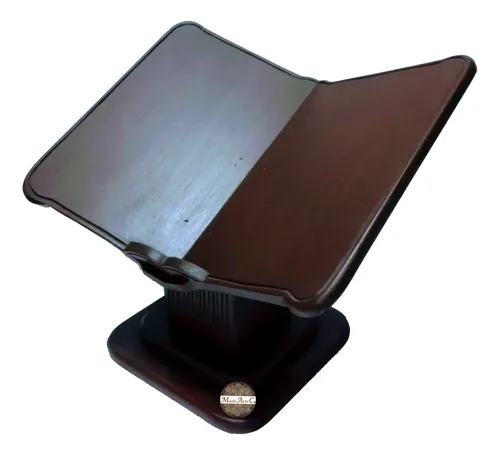 Soporte Libros-biblia O Atril De Mesa Estilo Rústico (grand)