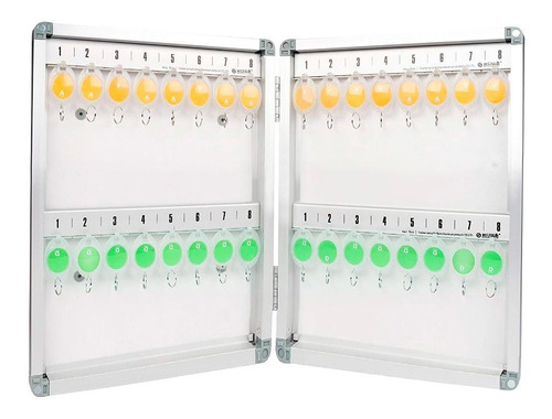 Caja Magnética Organizador Para Llaves 32 Llaveros