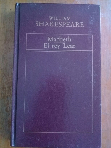 Macbeth. El Rey Lear. Shakespeare. Oveja Negra