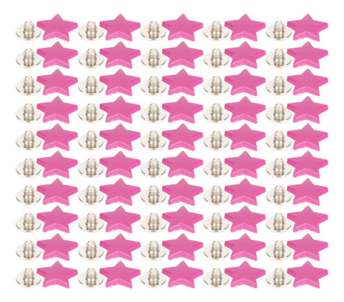 Stud Button, 50 Juegos De Tornillos De Remache En Forma De E