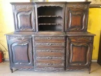 Comprar Hermoso Antiguo Aparador C Alzada Estilo Provenzal De Roble