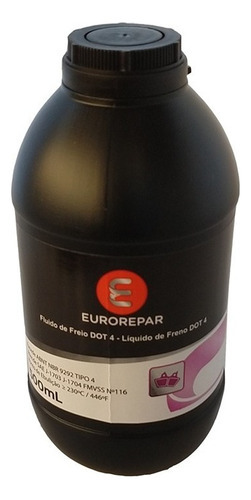 1636508280 Fluido De Freio Dot 4 500ml Eurorepar 1636508280