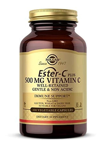 Solgar Ester-c Plus 500 Mg Vitamina C - L a $119900