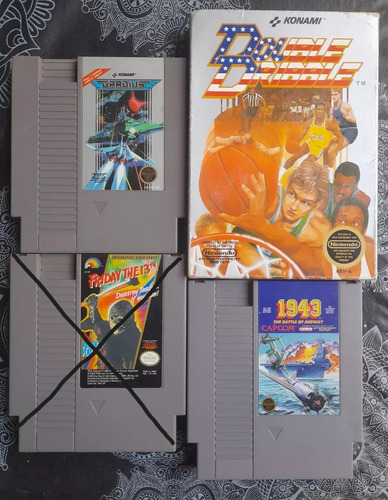 Juegos Nintendo Nes 1943 Friday The 13th Gradius Double D.