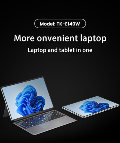 E140w Windows 11 14 Pulgadas 16gb Ram + 256gb Ssd Intel N100