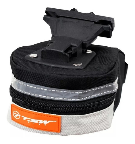 Bolsa De Selim Impermeável Mod 04 Engate Rápido Para Bike