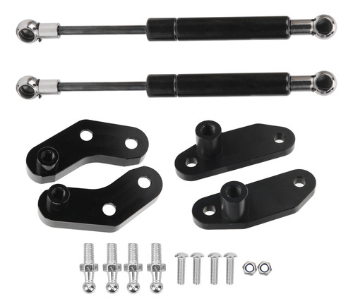 Kit De Abrepuertas De Hierro Anodizado Negro Apto Para Canam