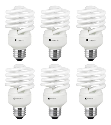 Bombilla Cfl T2 Espiral Xtricity, 23 W (100 W), 4100 K White