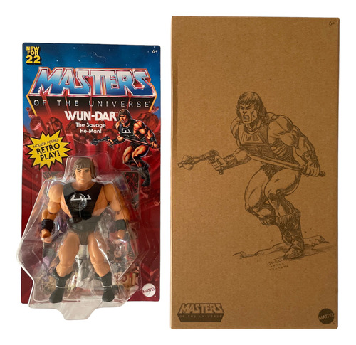 Wun Dar Motu Origins Mattel Creations Exclusive 2022 Wun-dar (Usado)