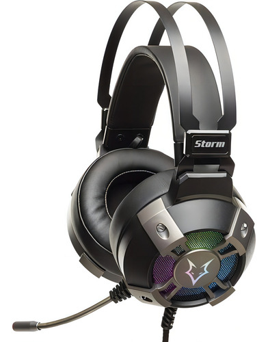 Headset Gamer Husky Gaming Storm Usb Som Surrond 7.1 Rainbow