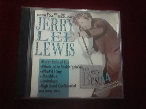 Cd Jerry Lee Lewis The Very Best Año 1994