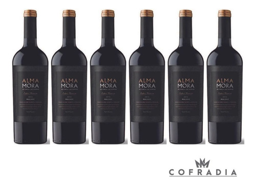 Vino Alma Mora Select Reserve Malbec 750ml Caja X6 Botellas