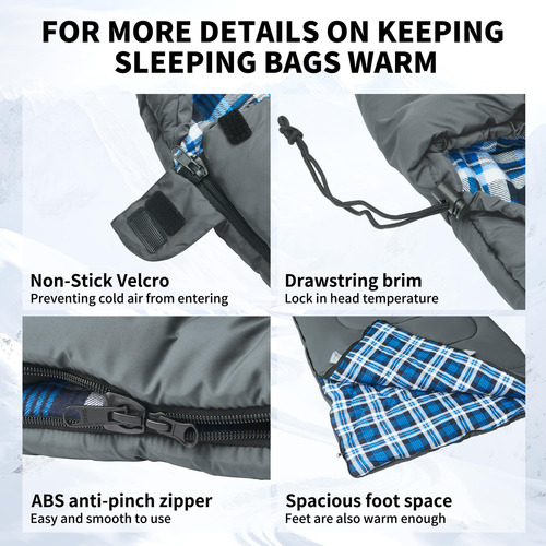 Saco De Dormir Doble Naturehike 0 Y 40 Con Almohadas Para 2