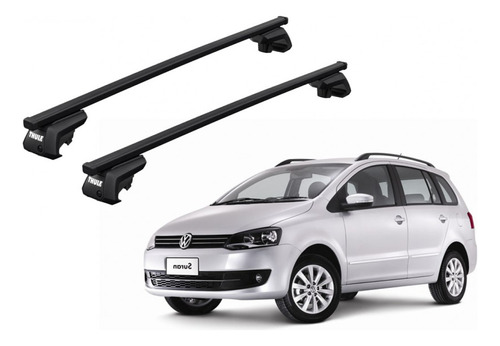 Barras Thule Volkswagen Suran 10- Re / Squarebar Evo