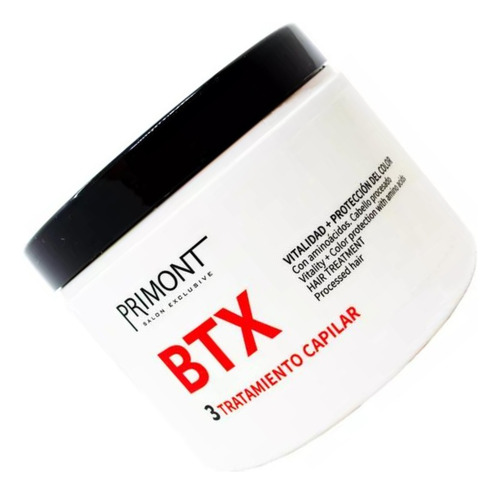 Tratamiento Capilar Btx Primont X 500 Ml