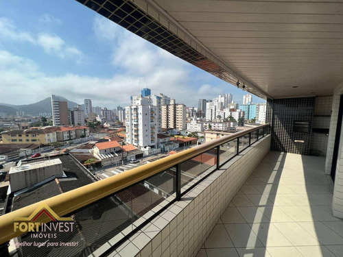 Imagem 6 de 21 de Apartamento Com 2 Dormitórios À Venda, 62 M² Por R$ 400.000,00 - Vila Guilhermina - Praia Grande/sp - Ap4951