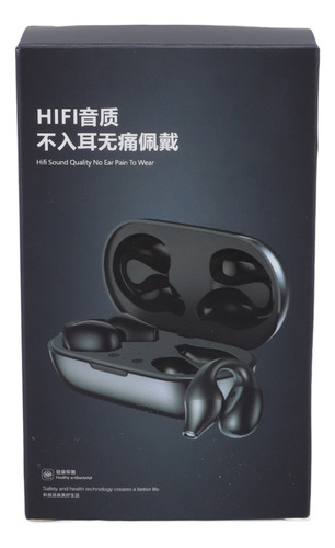 Fones De Ouvido S03 Bluetooth 5.2 Com Clipe, Elegante Com