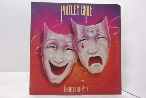 Vinilo Mötley Crüe  Theatre Of Pain  1985 1era Ed. Japonesa