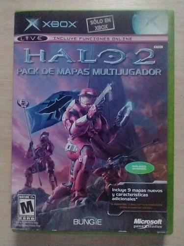 Halo 2 Pack De Mapas Multijugador Xbox Clasico 