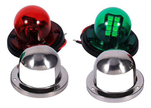 Navegación Led Con Proa, Acero Inoxidable, 12 V, Barco Y Yat