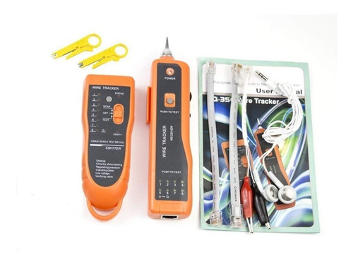 Imagen 2 de 9 de Wire Tracker Rj11 Rj45 Cable Tester Line Finder Ethernet Lan