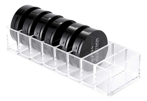 Organizador De Maquillaje De Escritorio Con Separador Transp