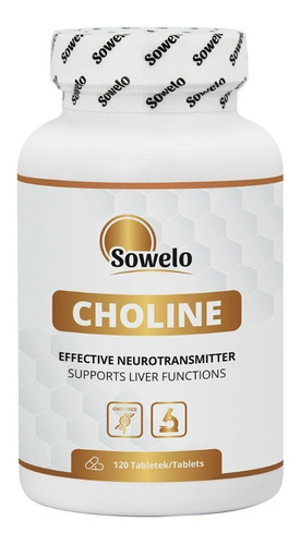 Choline 500 Mg X 120 Tabletas - Unidad a $708