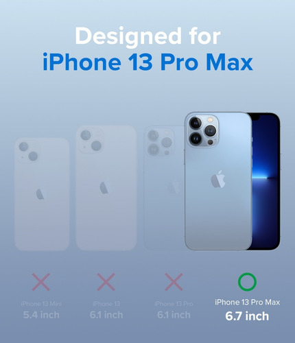 Imagen 4 de 4 de Funda Ringke Fusion Compatible iPhone 13 Pro Max 6.7