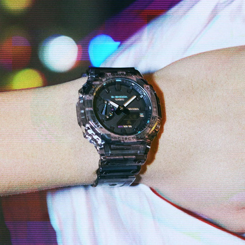 Imagen 4 de 6 de Reloj Casio G-shock Youth Diseños Digitales Ga-2100nn-1acr