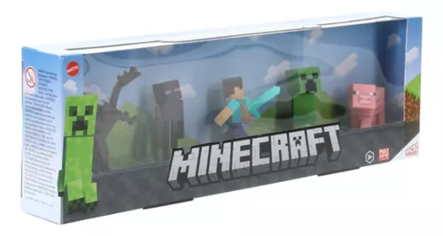 Minecraft Vanilla Steve com Espada - Mattel