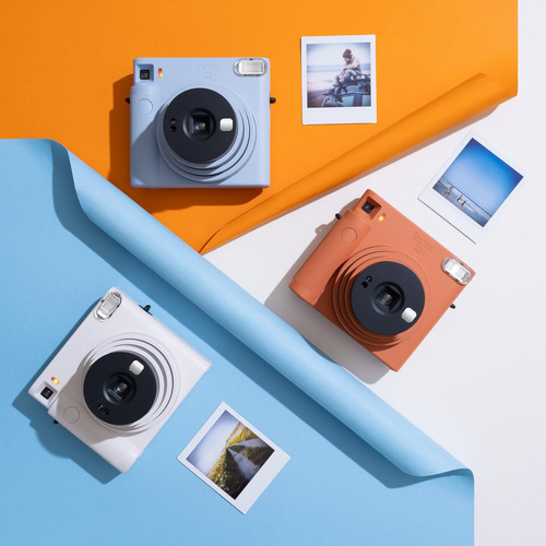 Cámara Instax Fujifilm Square Sq1 Azul Fácil De Usar Instant