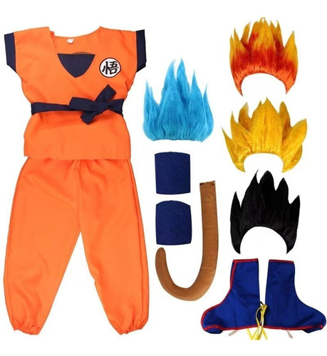 Vestido Goku Para Halloween Y Cosplay