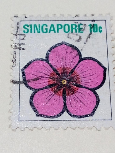 Estampilla Singapur 1046 A1