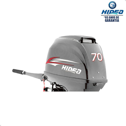 Imagem 2 de 4 de Motor De Popa Hidea 2 Tempos 70hp Fhl-d Pessoa Física