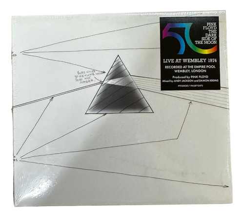 Cd Pink Floyd The Dark Side Of The Moon Live At Wembley 1974